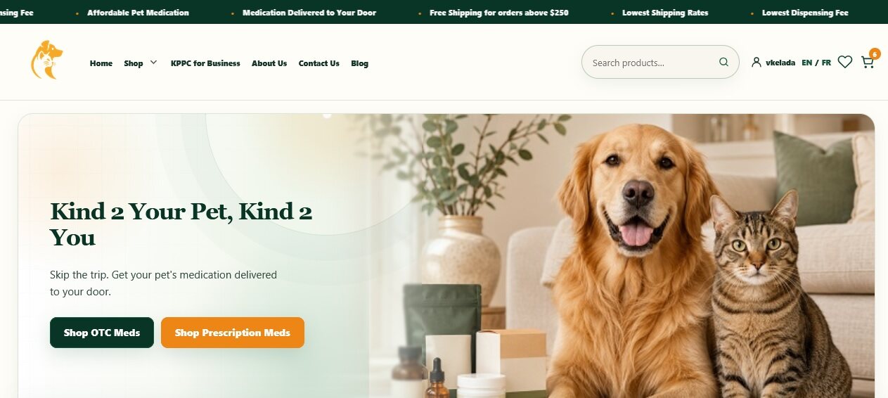 KindPrice Care website designed by BHP Solution